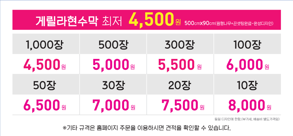 게릴라현수막